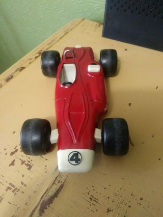 Buddy L Turbine Vtg Red Race Car