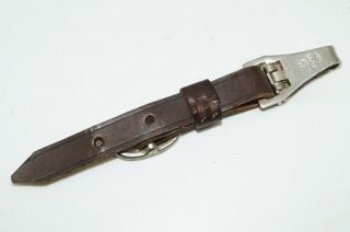 Ww2 German Sa Leather Dagger Hanger