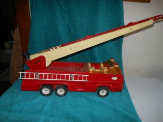 Metal Tonka Fire Rescue Truck Extension Ladder Firetruck Vintage 32202