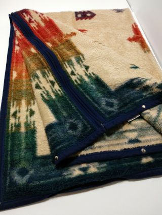 Biederlack Reversible Camp Sleeping Bag ? Blanket Aztec Southwest Native 68x52