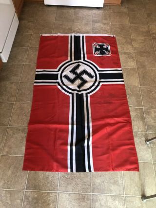 Nazi Flag - 3 Ft X 5 Ft - Great Uncle Just Passed Away This Was His