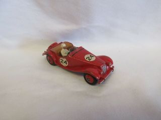 Dinky Toys Die Cast Metal Mg Midget " Competition Finish " Sports Car 108