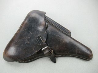 Eue 1942 Otto Reichl E/655 Tool Wwii German Holster Mauser P08 Luger P 08 P38