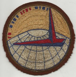 Loop Stitched 4 & 3 Quarter Inch On Wool Usaaf Air Ferrying Command Jacket Ptch