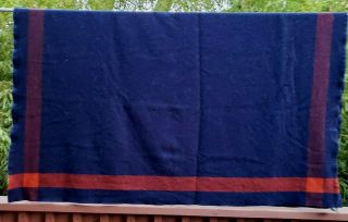 Vintage Woolrich Wool Blanket In Brilliant Colors Cabin Cottage 76 X 64 Euc Usa