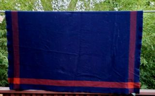 Vintage Woolrich Wool Blanket in Brilliant Colors Cabin Cottage 76 x 64 EUC USA 2