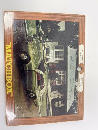 Vintage Lesney Matchbox Puzzle 62 Mercury Cougar 1969 Still Wrapped.