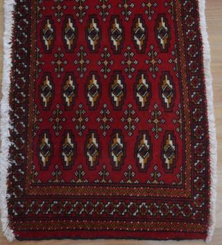 1 ' 8 x 3 ' 4 Fine Weave Turkoman Tribal Handmade Oriental Wool Rug 2 x 4 2