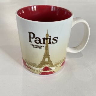 Paris Starbucks Coffee 2011 Collectors Series Mug Cup 16 Oz Global Icon