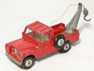 Corgi Toys Land Rover 109 " W.  B.  Breakdown Lorry - Made In Great Britain