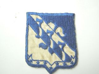 Rare Htf Ww 2 Us Army 334th Parachute Infantry Regiment Pocket Patch On Twill