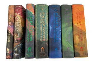 Harry Potter Complete Hardback Set 1 - 7 American First Edition 1999 Shipped