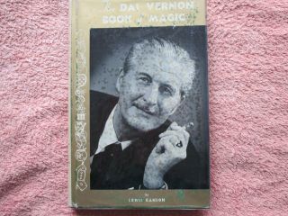 The Dai Vernon Book Of Magic By Lewis Ganson - First Edition - Magic Book