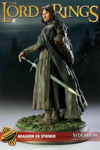 Sideshow Lord Of The Rings Aragorn Strider Polystone Statue Exclusive 27 Of 550