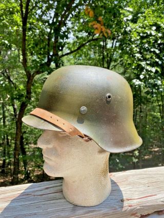 Ww2 German M - 42 Restored Helmet (ckl 66)