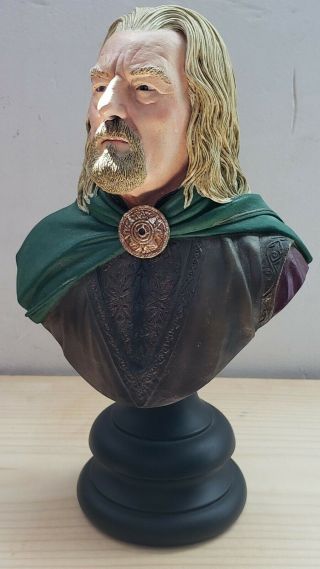 Sideshow Weta Lord Rings Lotr King Theoden 1/4 Scale Bust