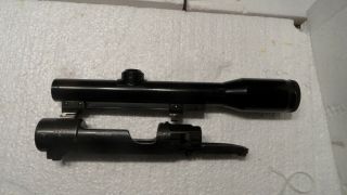 Hensoldt Wetzlar Dialytan 2 - 3/4 X 21 K98 Sniper Scope With Double Claw Mounts