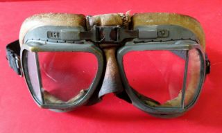 Royal Air Force Mk Viii Flying Goggles - Wwii