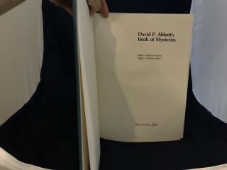 David P.  Abbott’s Book Of Mysteries 3