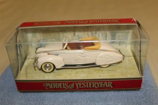Matchbox Models Of Yesteryear Y64 1938 Lincoln Zephyr Convertible 1:43