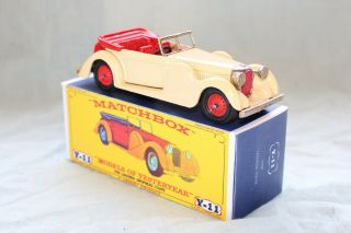 Matchbox Yesteryear Y11 - 3 Lagonda Drophead Coupe (1938) - Code 3 (d69)