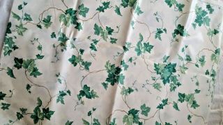 3 5/6 Yds X 54 " Waverly English Ivy The Garden Room Fabric F.  Schumacher & Co