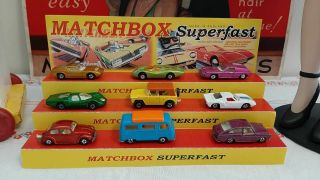 Matchbox Superfast Display Stand 7 Inches X 13 Inches