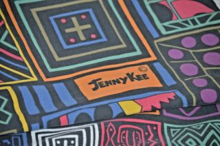 Jenny Kee Designer 80s Doona Duvet Cover Double Bedding Linen Australian 81x65