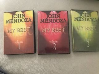 John Mendoza - My Best - Vol 1 - 2 - 3 Dvd
