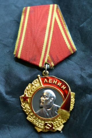 Soviet Russia Russian Ussr Order Of Lenin 100