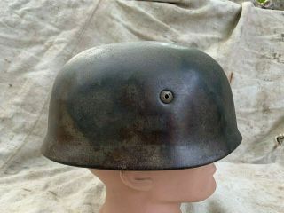 Wwii Ww2 German Paratrooper Helmet M38 Size 71