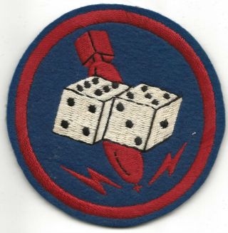 Stunning Australian Made 65th Bomb Squadron A - 2 Jacket Patch