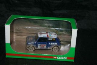 Corgi Classics Made In Gb Ltd Ed Diecast Rare Mini Cooper World Rally Boxed