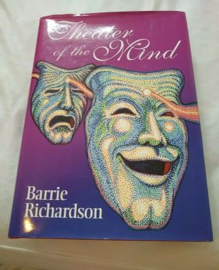 Mentalism Barrie Richardson Theater Of The Mind Out Of Print Magic Book Exclnt