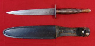 Wwii British Fairbairn - Sykes 3rd Pattern Fighting Knife