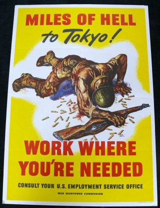 Military Posters World War Two Army Navy Marines 1940 