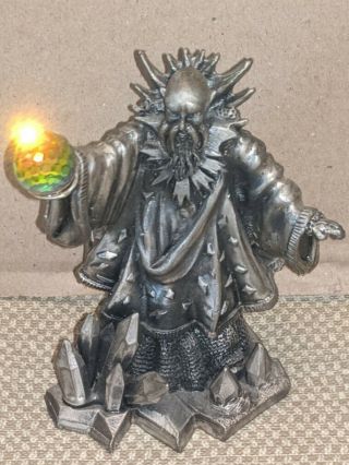 Myth and Magic: The 4 Seasons Wizards Pewter Figurines The Tudor 3