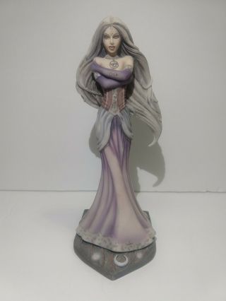 Jessica Galbreth Fairysite Fairy Figurine White Magick Jg50147 Limited Edition