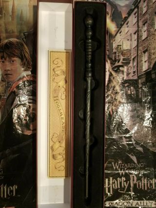 Harry Potter Universal ASH Interactive Wand Wizard Cos play real deal jk rowling 3