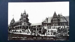 Put In Bay Oh Ohio Hotel Victory H.  J.  Foltz 1908