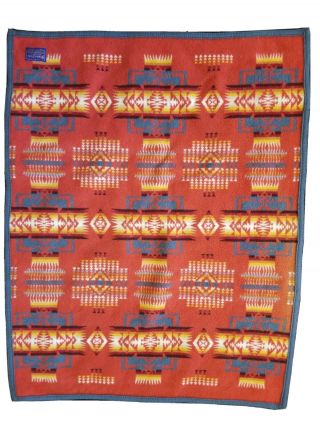 Pendleton Wool Lap Blanket Beaver State 30 X 38