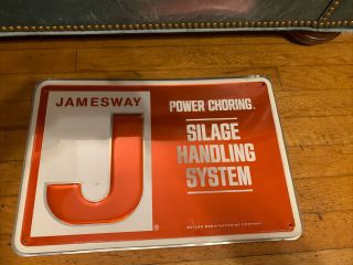 Jamesway Feed Seed Advertising Sign