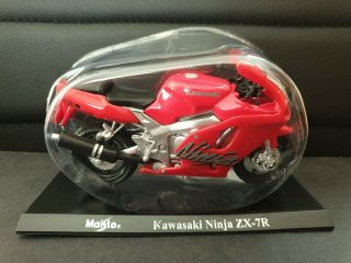 Maisto Mega Bikes Kawasaki Ninja Zx - 7r 1:18 Scale 49 Die Cast Model Motorcycle