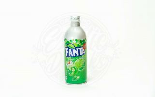 Coca - Cola Fanta Melon Soda 500ml X3 Aluminum Bottle Limited Edition From Japan