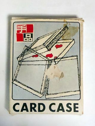 EARLY TENYO CARD CASE (T - 40) 1970 / Collectible & Vintage Tenyo Magic 3