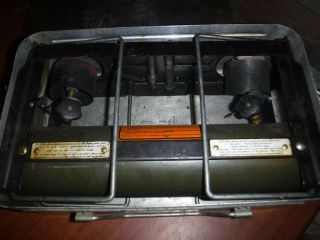 Vintage Wwii Rare Us Army 1945 Coleman 523 Camp Stove Made In Usa L@@k