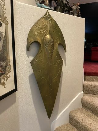Official United Cutlery High Elven Warrior Shield (uc1428) From The Lotr Trilogy