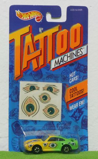 Hot Wheels - Tattoo Machines - Eye Gor - Porsche 959 1992 - Moc Beauty
