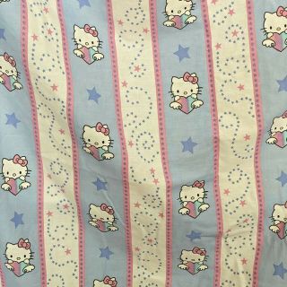 Hello Kitty Sanrio Full Fitted And Flat Sheets And 2 Pillowcases 2003