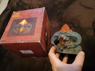Neca Lord Of The Rings Balrog Ancient Demon Of Fire Illuminating Votive Holder